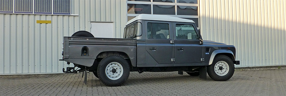 Luftfederung für DEFENDER 130 -Full-Air Kit - LR DEFENDER 130 4- Kreis -  Vorderachse & Hinterachse - - Voll-Luftfederung komplett für LR130