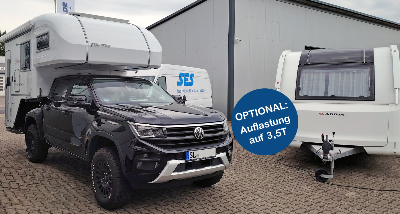 Luftfederung VW Amarok mit optionaler Auflastung