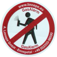 Linnepe TriGasAlarm 2er SET Gaswarner Gasmelder Wohnmobil