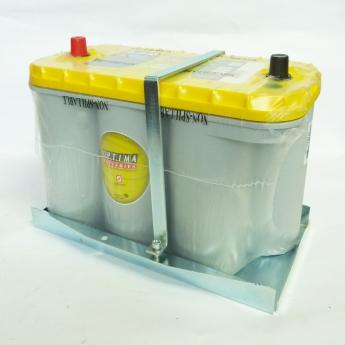 Halterung für OPTIMA 4,2 und 5,2 Batterie Montagekit Spanngurt Gurt  Batteriehalter 